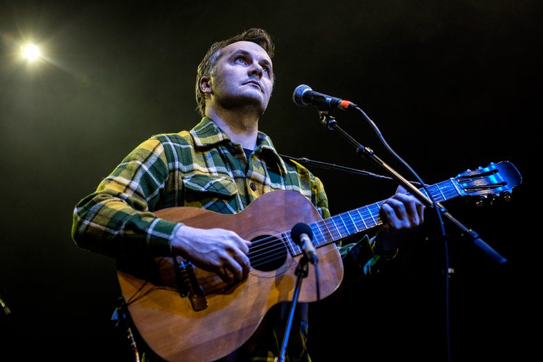 Phil Elverum performs during the When We Were Young Festival 2017 at the Observatory on April 8 in Santa Ana, California.